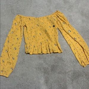 off the shoulder blouse